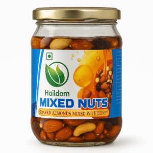 Haildom Premium Honey Nut – 100% Pure Honey with Mixed Dry Fruits