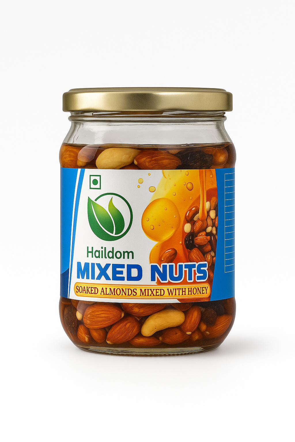 Haildom Premium Honey Nut – 100% Pure Honey with Mixed Dry Fruits